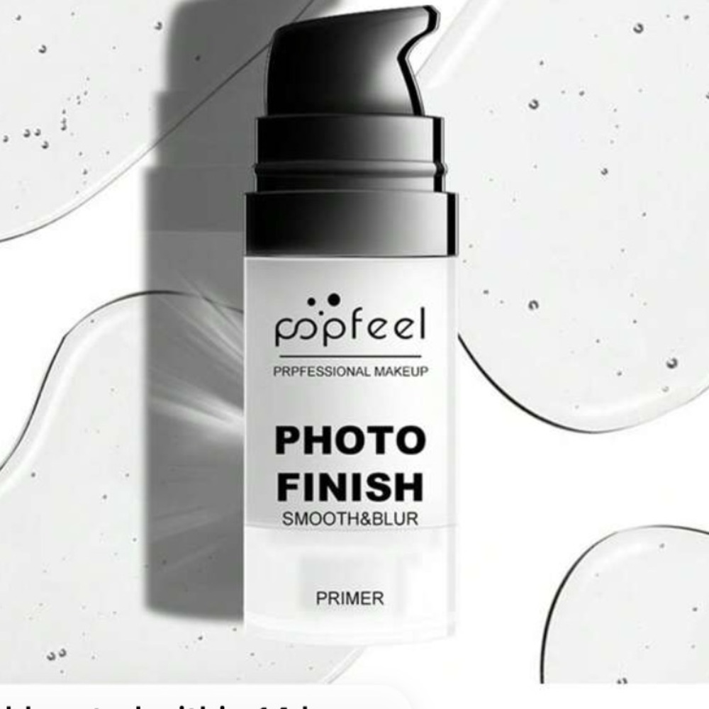 Popfeel Photo Finish Facial Makeup Primer, Primer Face Makeup  nwt